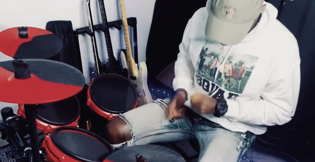 11VN DROWN DRUM COVER